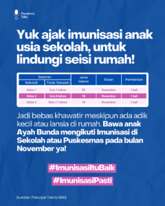 Jalin Foundation - BIAS - Bulan Imunisasi Anak Sekolah - Difteri - 5